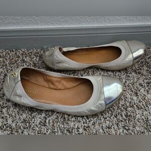 Coach Dalia Gold Women's Flats